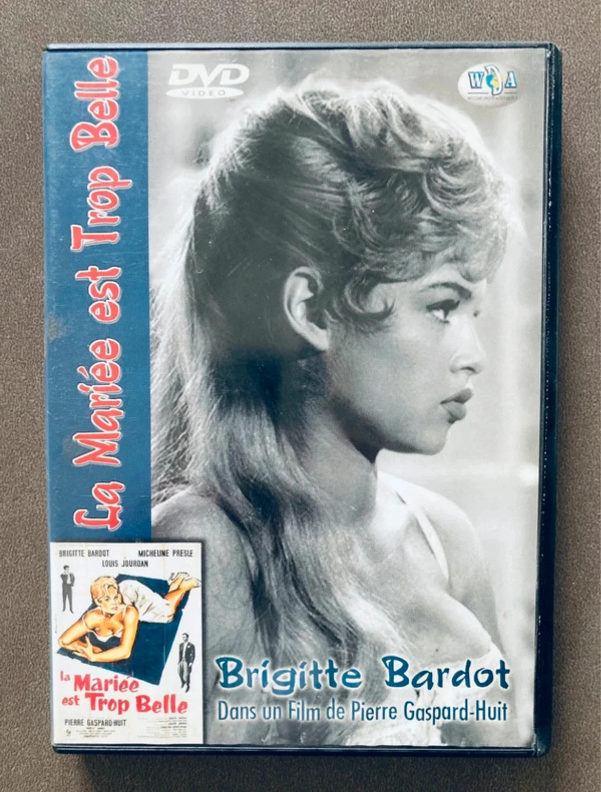 DVD La mariée est trop belle Brigitte Bardot.